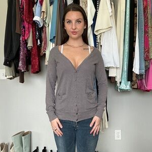 I Love H81 Gray Cardigan